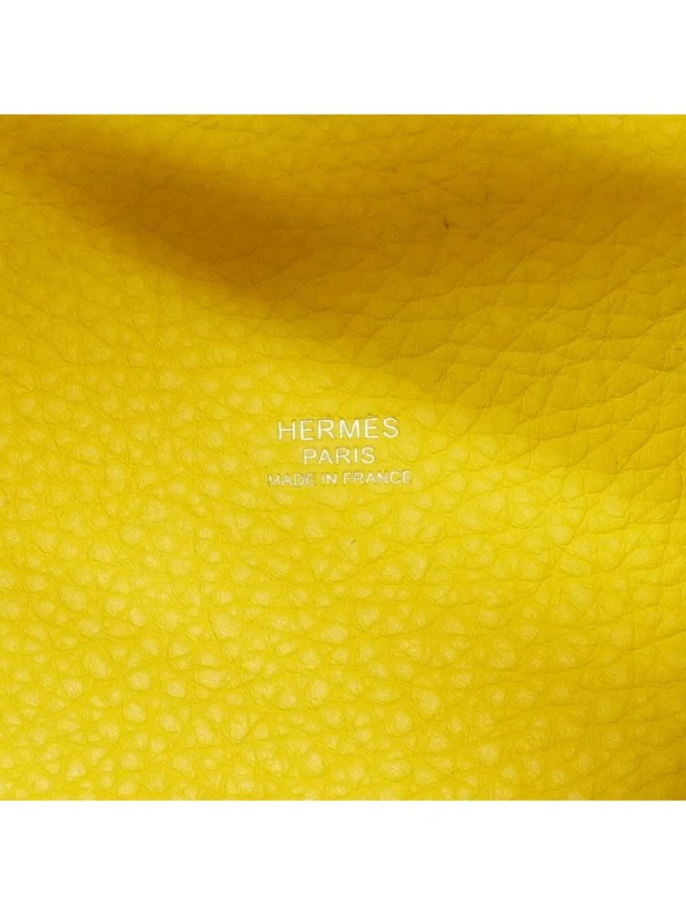 Hermes Handbag Picotin Lock PM Kazak Taurillon Clemence Sesame Lime Silver